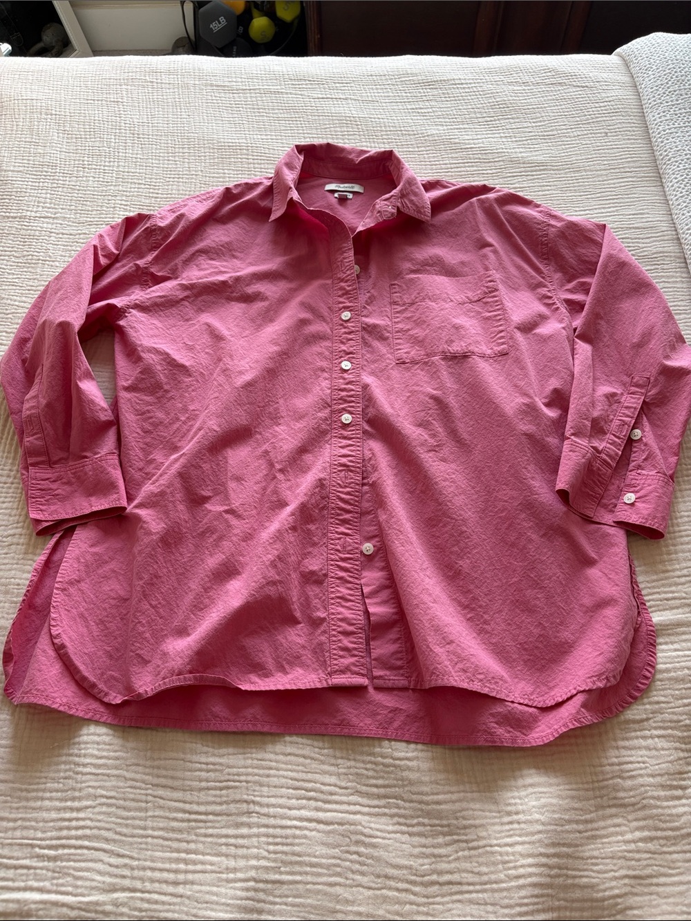 Women’s Button-Up Shirt in Pink